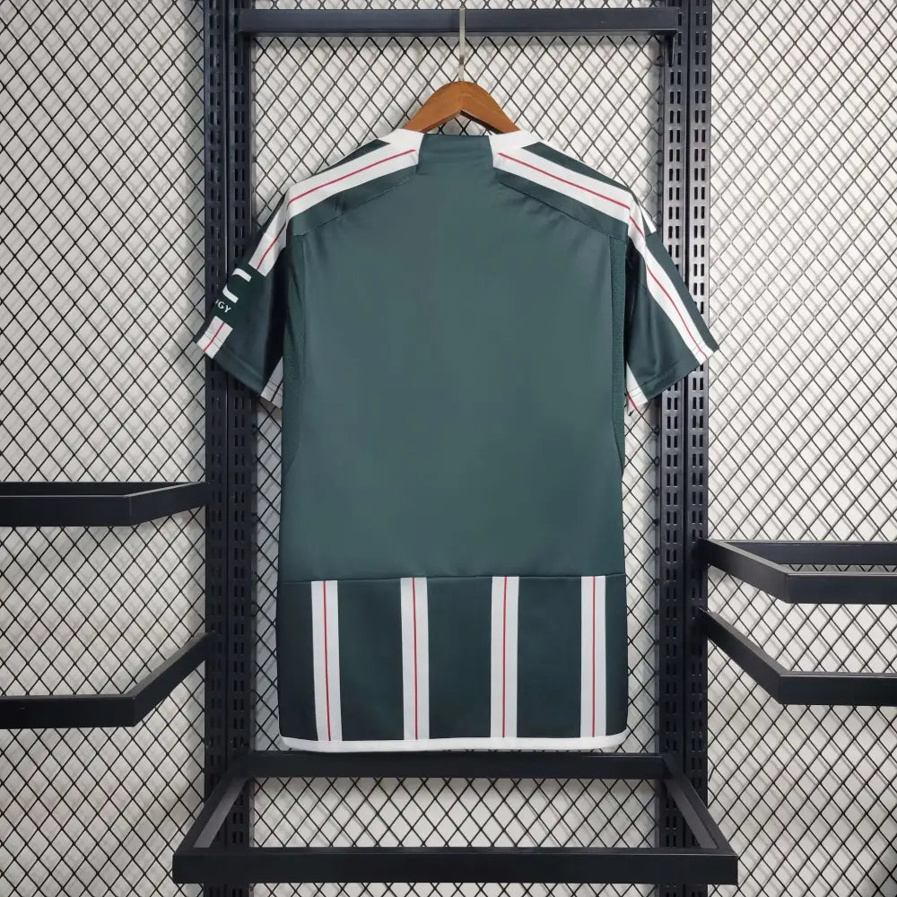 Manchester United 23/24 Away Jersey - Back view showing player name and number area