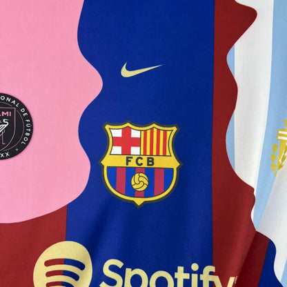 Messi Special Edition T-shirt - Back view showing player name and number area