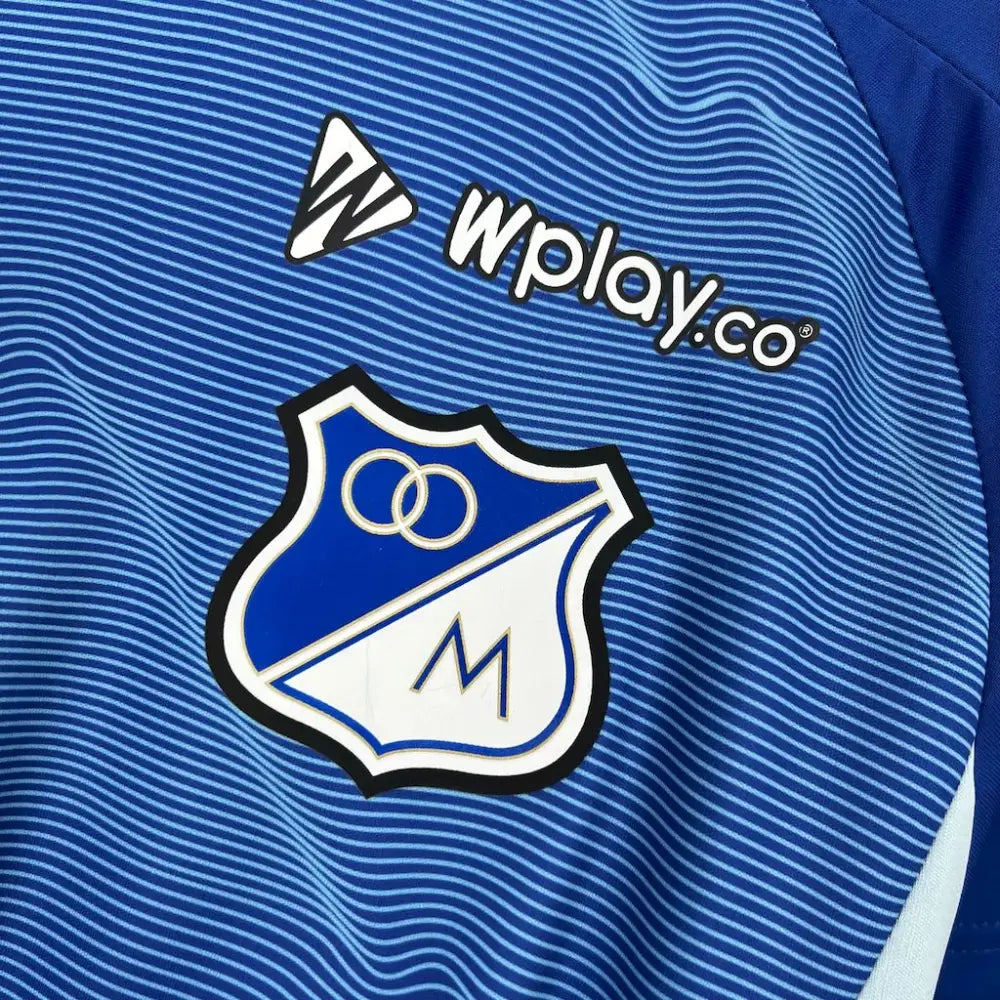 Millonarios 25/26 Shirt - Back view showing player name and number area