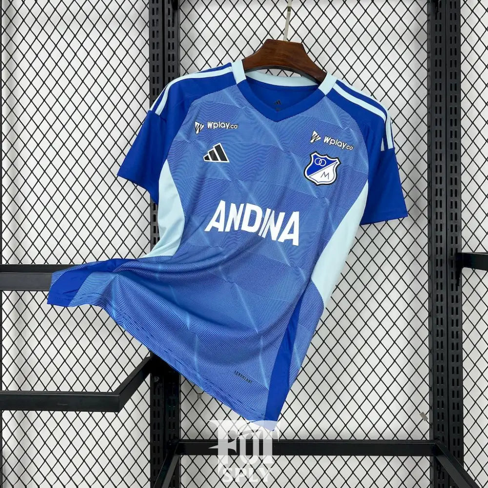 Millonarios 25/26 Shirt - Front view of authentic FUTBOLSPLY football jersey