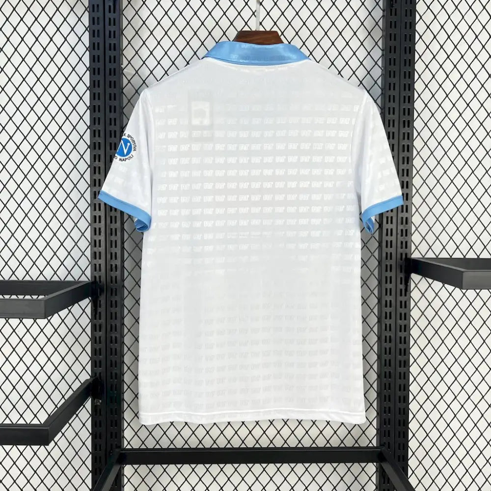Napoli 90/91 Retro Shirt - Full jersey display from 90/91 season