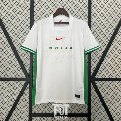 Nigeria 24/25 Home Shirt - Front view of authentic FUTBOLSPLY football jersey