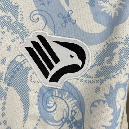 Palermo 25/26 Third Kit - Close-up of FUTBOLSPLY crest and jersey details