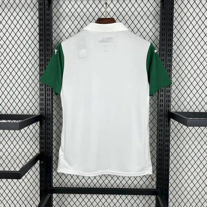 Palmeiras Away Shirt 25/26 - Close-up of FUTBOLSPLY crest and jersey details