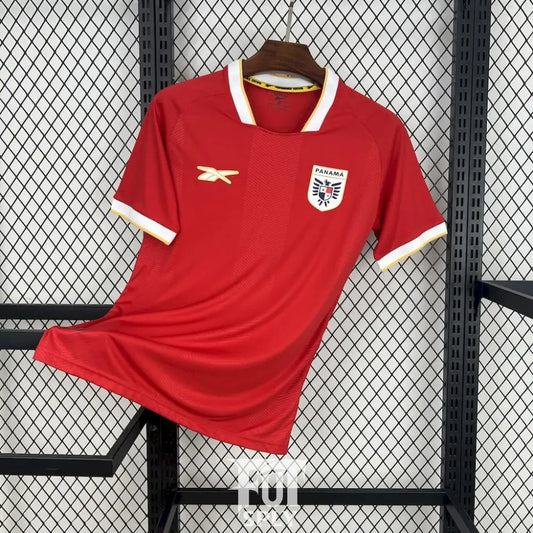Panama Home Shirt 25/26 - Front view of authentic FUTBOLSPLY football jersey