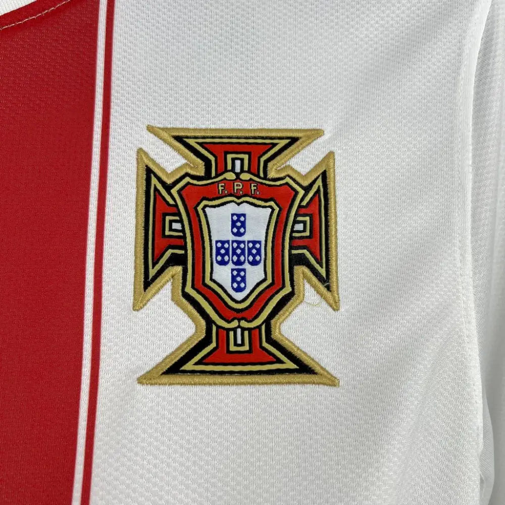 Vintage Portugal  jersey - Back view of authentic retro kit