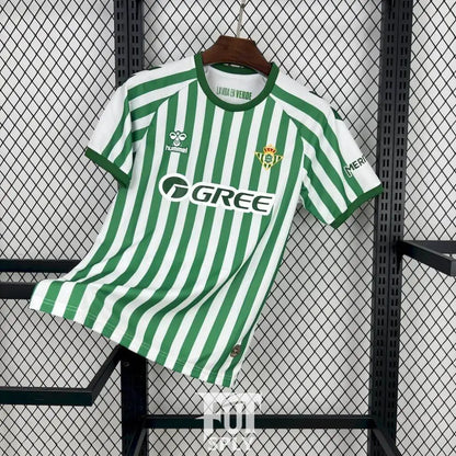 Real Betis Final Conference League T-shirt - Front view of authentic FUTBOLSPLY football jersey