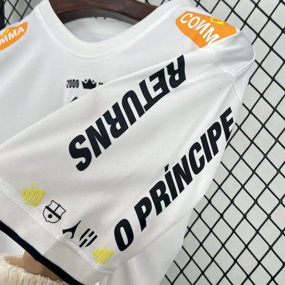 Santos Retro Jersey 12/13 S-XXL - Side angle showing authentic FUTBOLSPLY kit design