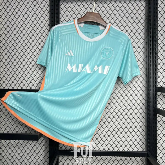 Third Kit Inter Miami 24/25 S-XXL - Front view of authentic FUTBOLSPLY football jersey