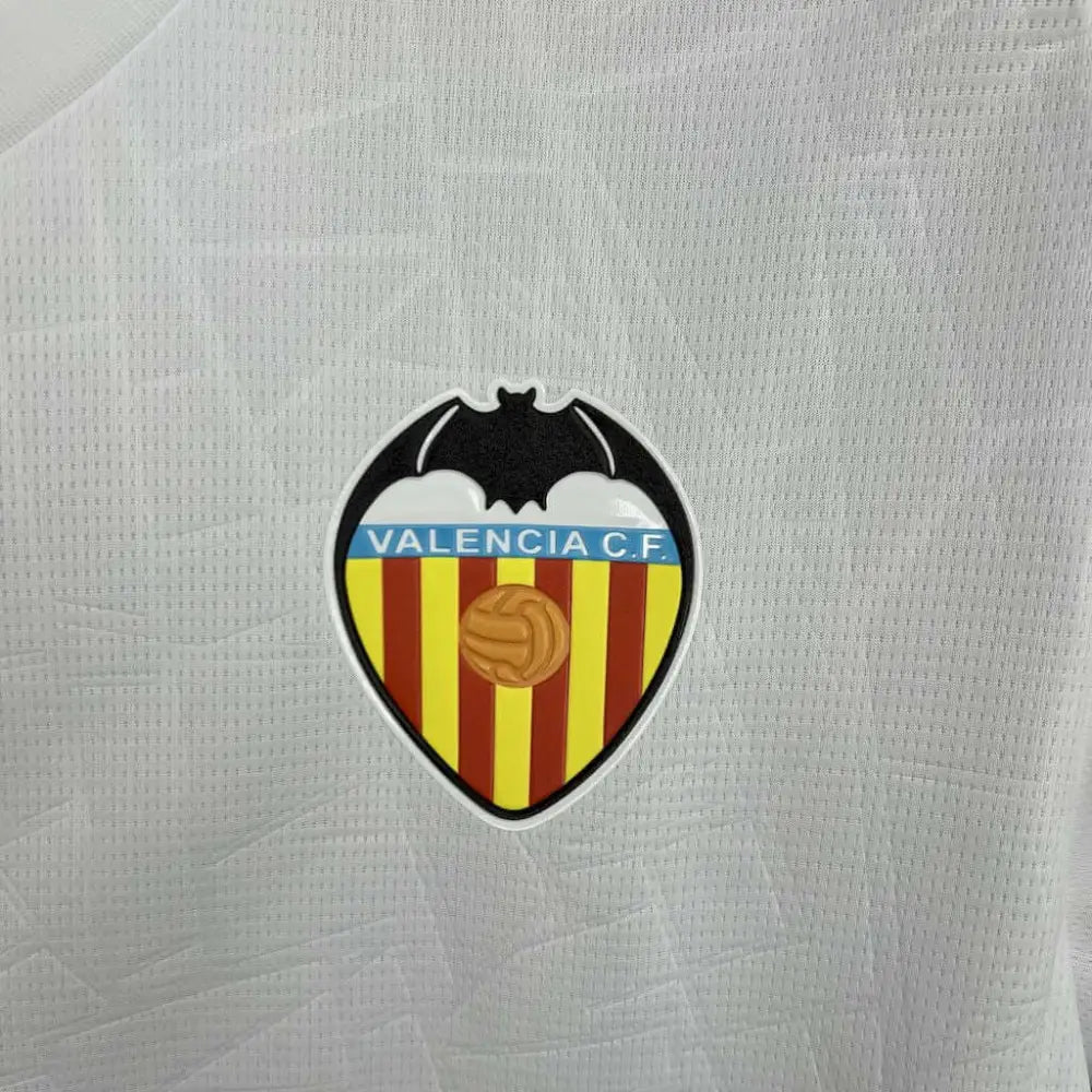 Valencia Home Shirt 25/26 - Back view showing player name and number area
