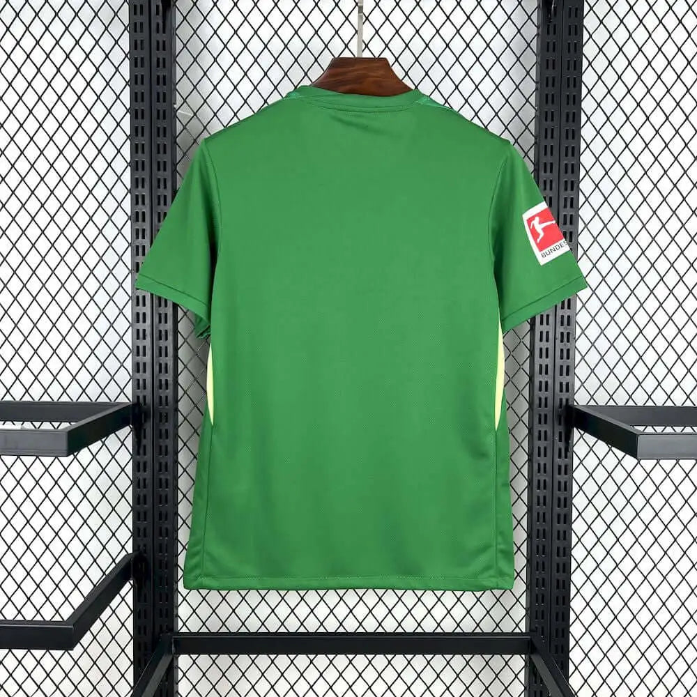 Wolfsburg 25/26 Home Shirt - Side angle showing authentic FUTBOLSPLY kit design