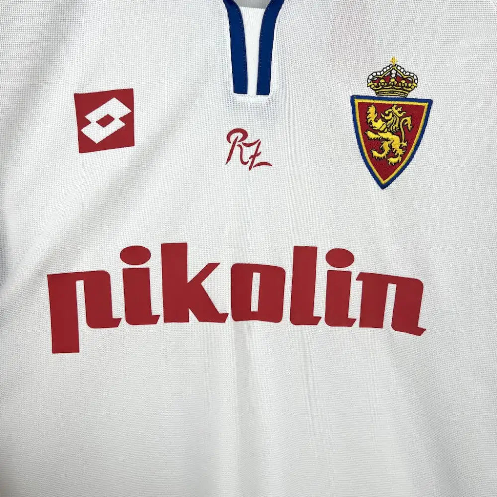 Vintage FUTBOLSPLY  jersey - Back view of authentic retro kit